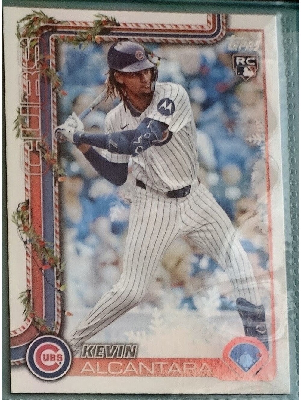2025 Topps Holiday Baseball Kevin Alcantara  (RC) #H109 N/M.